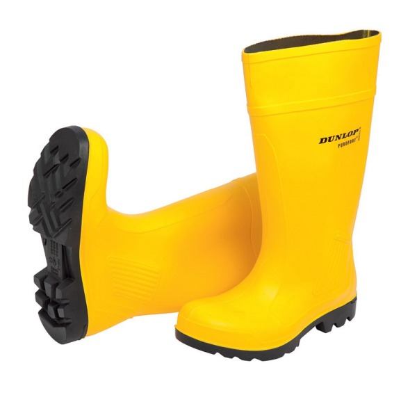 Dunlop Stiefel in gelb